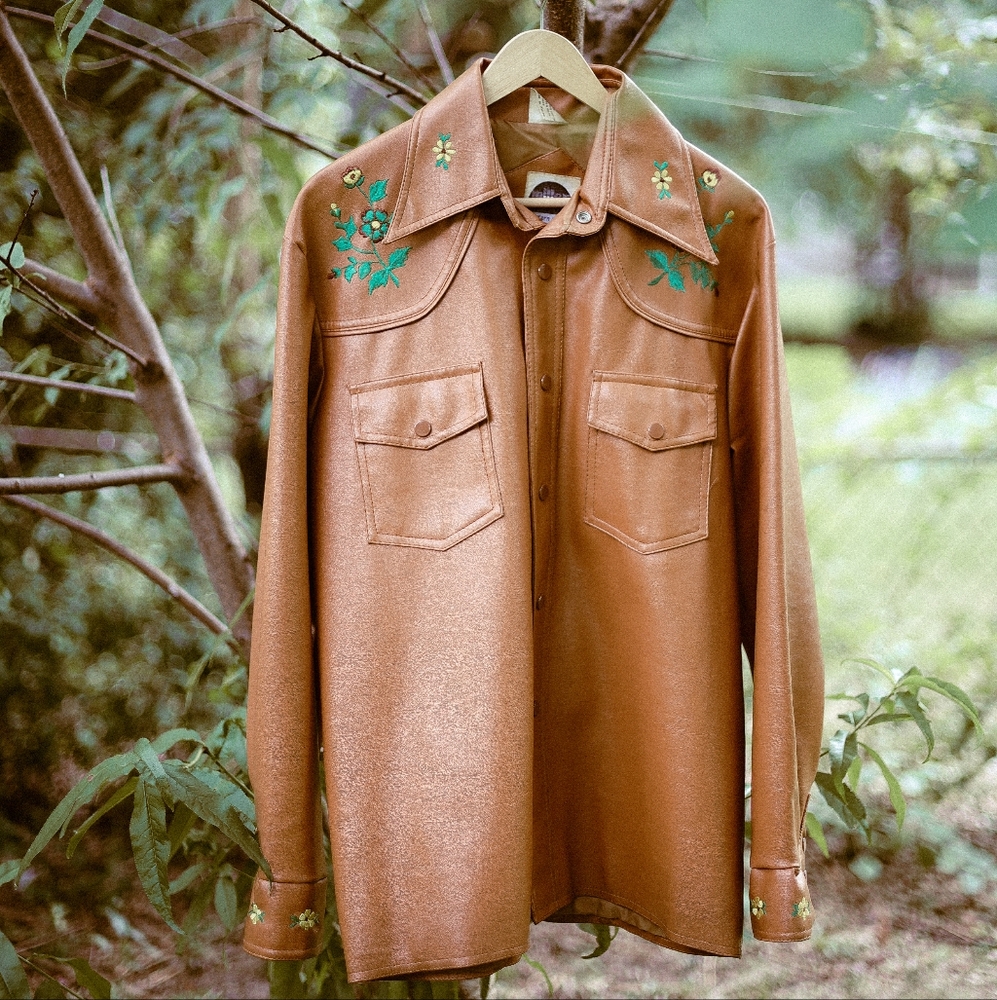 Vintage Western Embroidered Shirt